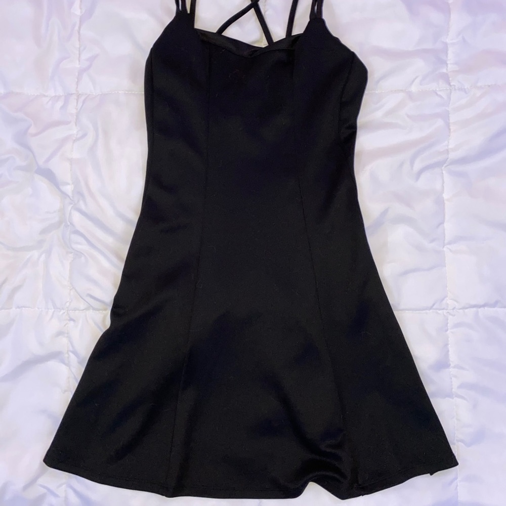 black dress